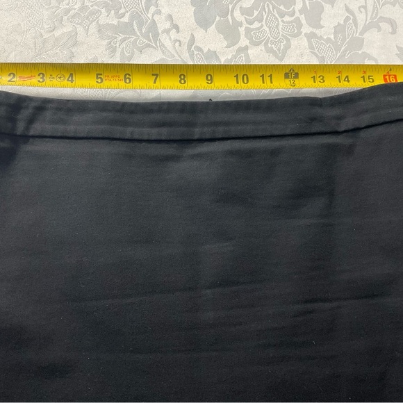 J.Crew No 2 Women’s Lined Black Zip Back Pencil Skirt Size 16 - Picture 3 of 9
